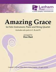 Amazing Grace  - Piano & String Quartet -Don Hart