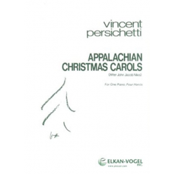 Appalachian Christmas Carols 1 4hnd Piano -Vincent Persichetti