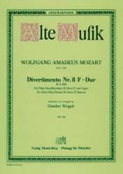 Divertimento Nr. 8 KV 213 - Wolfgang Amadeus Mozart / Arr. Günther Weigelt