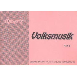 Bauer's Volksmusik Heft 2 - 05 3. Klarinette Bb