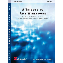 A Tribute to Amy Winehouse -Amy Winehouse / Arr.Peter Kleine Schaars
