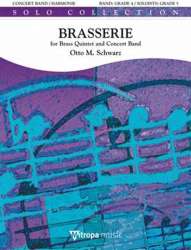 Brasserie - for Brass Quintet and Concert Band - Otto M. Schwarz