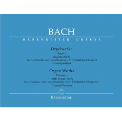 Orgelwerke Band 1 : - Johann Sebastian Bach