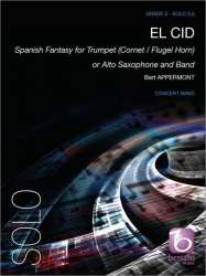 El Cid, Spanish Fantasy for Trumpet or Altsaxophone and Band -Bert Appermont