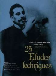 25 Etudes Techniques für Trompete - Emile Joseph Trognée