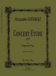 Concert Etude op. 49 - Fassung: Orchester-Partitur - Alexander Goedicke