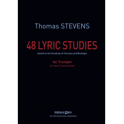48 Lyric Studies für Trompete -Thomas Stevens