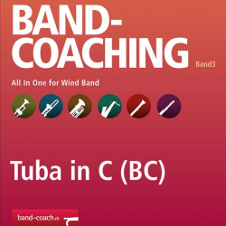 Band-Coaching 3: All in one - 25 1./2. Bass in C (BC) -Hans-Peter Blaser