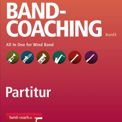 Band-Coaching 3: All in one - 01 Partitur -Hans-Peter Blaser