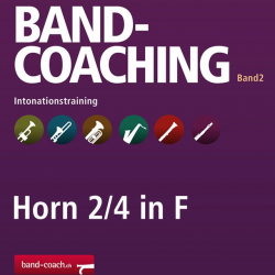 Band-Coaching 2: Intonationstraining - 14 F Horn 2/4 - Hans-Peter Blaser