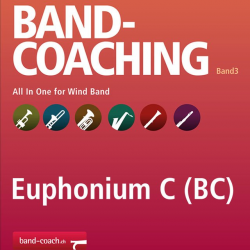 Band-Coaching 3: All in one - 23 Euphonium in C (BC) -Hans-Peter Blaser