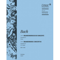 Brandenburgisches Konzert Nr. 3 G-dur BWV 1048 - Johann Sebastian Bach / Arr. Werner Felix