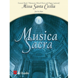 Missa Santa Cecilia - Concert Band Set with Full Score -Jacob de Haan