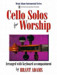 Cello Solos for Worship + CD - Brant Adams