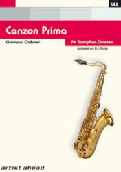 Canzon Prima aus Canzone e Sonate (1615) - Giovanni Gabrieli / Arr. Hans-Jörg Fischer