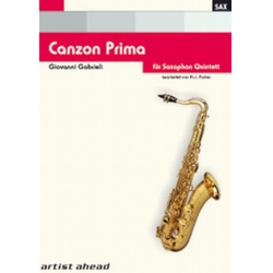 Canzon Prima aus Canzone e Sonate (1615) - Giovanni Gabrieli / Arr. Hans-Jörg Fischer