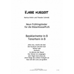 Frühlingslieder Bläserklasse - Bassklarinette/Tenorhorn in B - Markus Kiefer