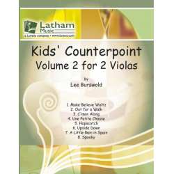 Kids Counterpoint No. 1 - 2 Violas -Burswold