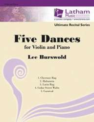 Five Dances for Violin and Piano -Burswold