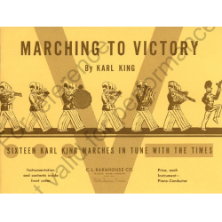 Marching to Victory - 10 3rd Bb Clarinet - Karl Lawrence King