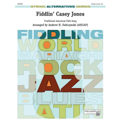 Fiddlin Casey Jones (s/o) - Traditional American / Arr. Andrew H. Dabczynski
