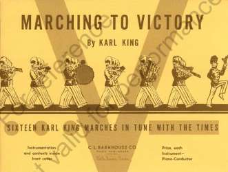 Marching to Victory - 23 Baritone Saxophone Eb - Karl Lawrence King