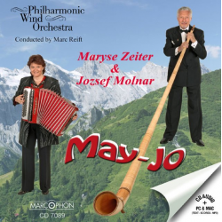 CD "May-Jo (Maryse Zeiter: Accordion / Jozsef Molnar: Alphorn)" - Philharmonic Wind Orchestra / Arr. Marc Reift