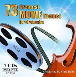 CD "73 Greatest Movie Themes for Orchestra (7 CDs)" - Prague Festival Orchestra / Arr. Marc Reift