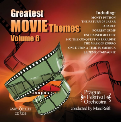 CD "Greatest Movie Themes Volume 6" - Prague Festival Orchestra / Arr. Marc Reift