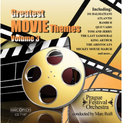 CD "Greatest Movie Themes Volume 3" - Prague Festival Orchestra / Arr. Marc Reift