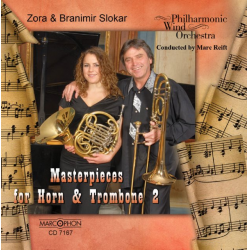 CD "Masterpieces for Horn and Trombone 2" - Philharmonic Wind Orchestra / Arr. Marc Reift