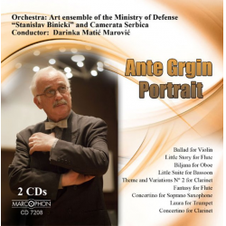 CD "Ante Grgin Portrait" - Art Ensemble / Camerata Serbica