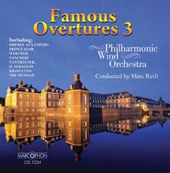 CD "Famous Overtures 3" - Philharmonic Wind Orchestra
