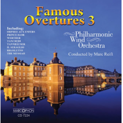 CD "Famous Overtures 3" -Philharmonic Wind Orchestra