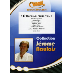 3 Eb Horns & Piano Vol. 6 - Jérôme Naulais