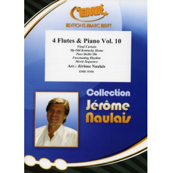 4 Flutes & Piano Vol. 10 - Jérôme Naulais