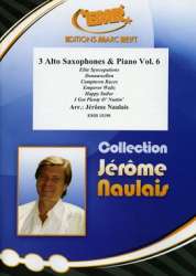 3 Alto Saxophones & Piano Vol. 6 -Jérôme Naulais