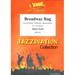 Broadway Rag - James Scott / Arr. Jirka Kadlec