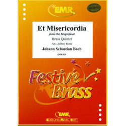 Et Misericordia -Johann Sebastian Bach / Arr.Jeffrey Stone