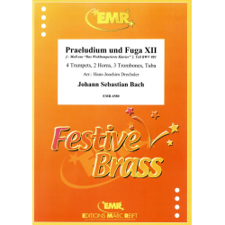 Praeludium und Fuga XII -Johann Sebastian Bach / Arr.Hans-Joachim Drechsler