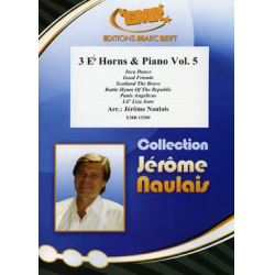 3 Eb Horns & Piano Vol. 5 - Jérôme Naulais