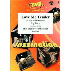 Love Me Tender -Elvis Presley / Arr.Jirka Kadlec