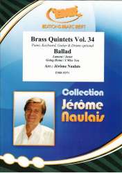 Brass Quintets Vol. 34: Ballad - Jérôme Naulais