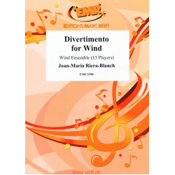 Divertimento for Wind - Joan-Maria Riera-Blanch