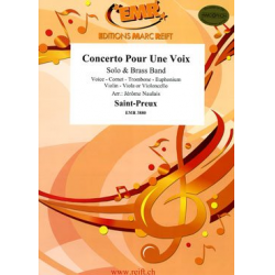 Concerto Pour Une Voix -Saint-Preux / Arr.Jérôme / Moren Naulais