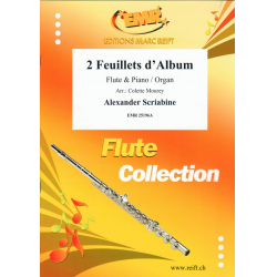 2 Feuillets d'Album - Alexander Skrjabin / Scriabin / Arr. Colette Mourey