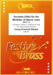 Serenata (Ode) for the Birthday of Queen Anne - Georg Friedrich Händel (George Frederic Handel) / Arr. Hans-Joachim Drechsler