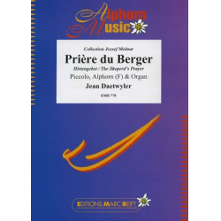 Prière du Berger - Jean Daetwyler