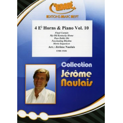 4 Eb Horns & Piano Vol. 10 - Jérôme Naulais