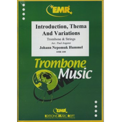 Introduction, Thema And Variations - Johann Nepomuk Hummel / Arr. Paul Angerer